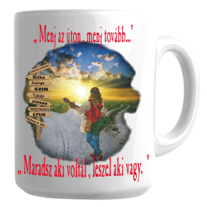 Menj az úton... bögre